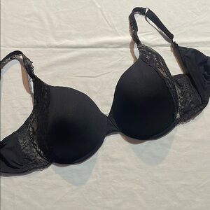 Marilyn Monroe Black Bra with Molded Cups and Underwire